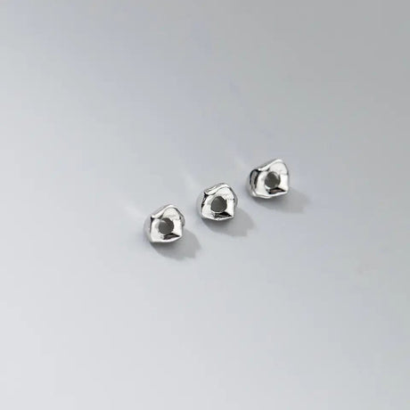 ali Metal perler Sterling sølv nuggets, 10 stk