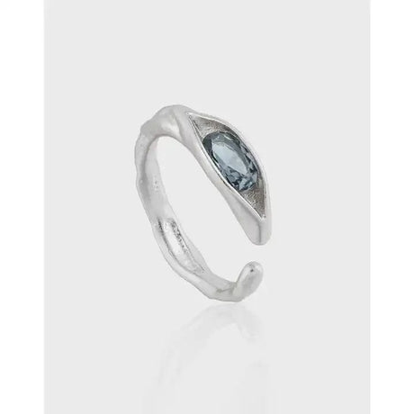 Ali Ring Justerbar Ring med zirkonia sten 925/Sterling Sølv