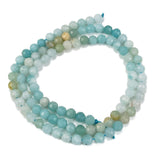 Amazonit, Facetteret - 4mm - Uniq Perler - 113139