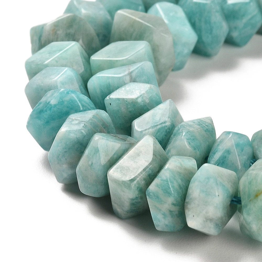 Amazonit – Nugget (10x8mm) - Uniq Perler - 112255