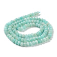Amazonit Perler, Facetteret - 4,5x3mm - Uniq Perler - 112984