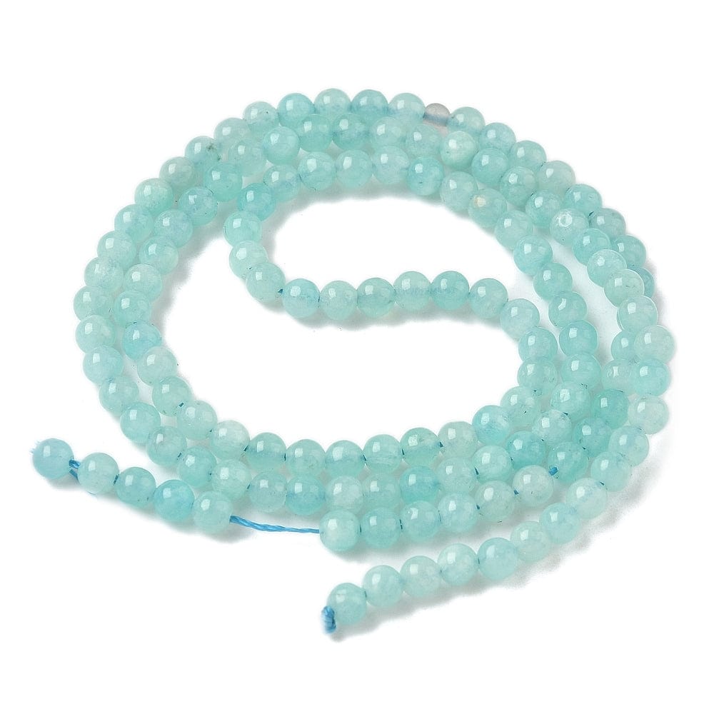 Amazonit – Rund (3mm) - Uniq Perler - 115234