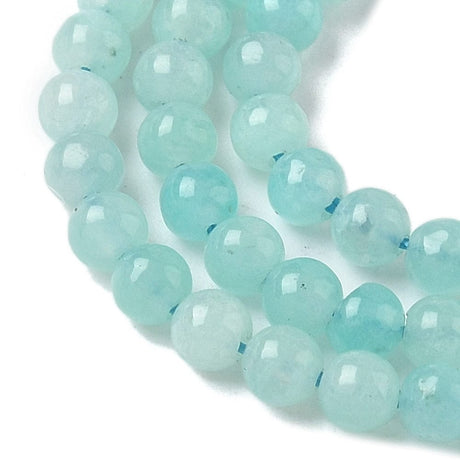 Amazonit – Rund (3mm) - Uniq Perler - 115234