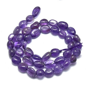 Amethyst Nuggets – Purple (4 - 10mm) - Uniq Perler - 354523