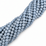Angelit Perler – Runde, Grade A (6mm) - Uniq Perler - 125549