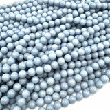 Angelite Perler – Rund (8mm) - Uniq Perler - 668722