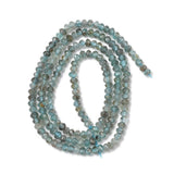 Apatit Facetterede Rondel Perler – Natursten (3mm) - Uniq Perler - 