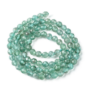 Apatite – Faceted, Clear Blue/Green (3mm) - Uniq Perler - 0001489277