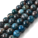 Apatit Perler – Blå, Rund (10mm) - Uniq Perler - 115068