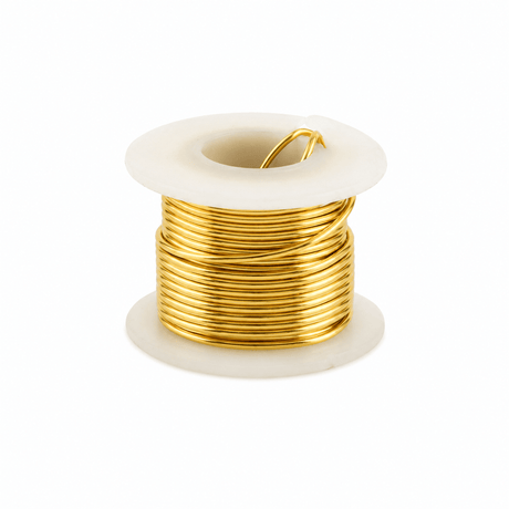 Artistic Wire 0,41 mm Guldfarvet – Tarnish Resistant (5 m) - Uniq Perler - 123323