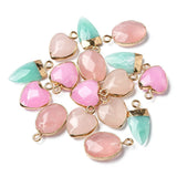 Assorteret Resin Vedhæng, Farve Mix, 10 - 22mm - Uniq Perler - 112835