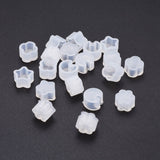 Assorteret Små Silikone Form Til Resin Støbning - 8,5x7,5mm, 10 Dele - Uniq Perler - 1111490174