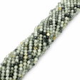Auktion Æ.....Prehnit Perler – Facetterede, Runde (4mm) - Uniq Perler - 116502