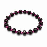 Auktion B.....Granat Perler – Facetterede Rondeller (7~8.5mm) - Uniq Perler - 116835