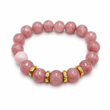 Auktion B.....Mellemleds Perler Med Zirkonia – 18K Langtidsholdbar Forgyldt Messing (7,5x2,3mm) 2 stk. - Uniq Perler - 122493