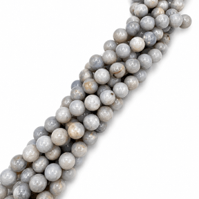 Auktion G......Jade og Labradorit – Runde (11~11.5mm) - Uniq Perler - 116646
