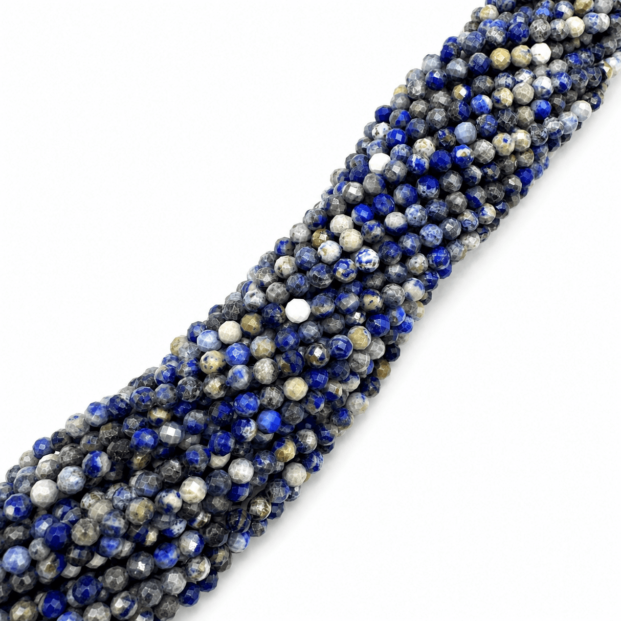 Auktion H....Lapis Lazuli Perler – Facetterede, Runde (4.5mm) - Uniq Perler - 116499