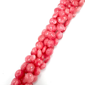 Auktion L…Jade, Flad, Rund, (10x5mm) - Uniq Perler - 113030