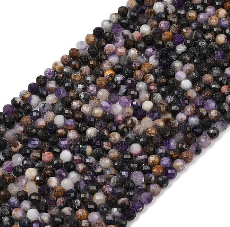 Auktion N…Fluorit Perler – Facetterede, Runde (6,5mm) - Uniq Perler - 116969