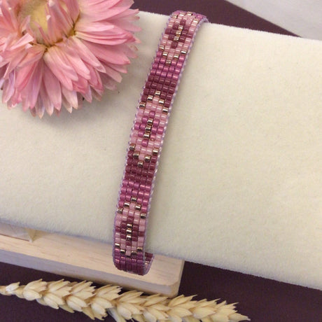 Auktion O......Miyuki Delica Perler - MIX 122, Mystic Mauve, 11/0 - Uniq Perler - 113330