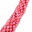 Auktion P.......Mashan Jade Perler – Pink, Rund (10mm) - Uniq Perler - 143372