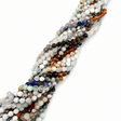 Auktion U.....Natursten Mix Perler – Facetterede (4mm) - Uniq Perler - 113050