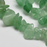 Aventurin Chips – Grøn (5–8mm) - Uniq Perler - 111157