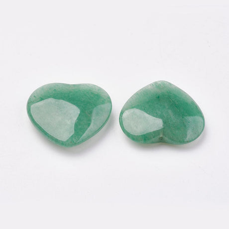 Aventurin Perle – Topboret Natursten (24x26x6mm, 1 stk.) - Uniq Perler - 1111490168