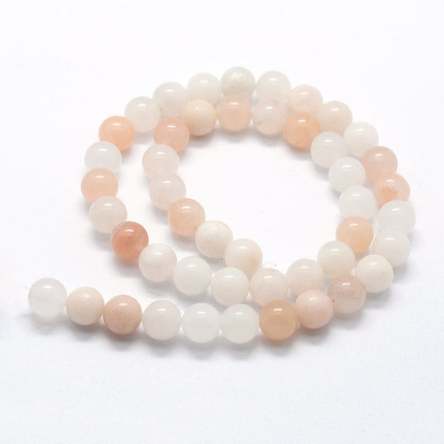 Aventurin – Rund, Beige (4mm) - Uniq Perler - 0000014413