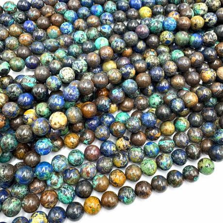 Azurit Perler – Rund (10 mm) - Uniq Perler - 61256