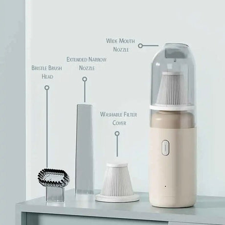 Bærbar Håndstøvsuger – Genopladelig, Letvægt & Posefri - Uniq Perler - 116092