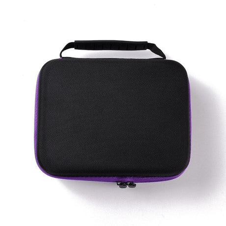 Bærbar Opbevaringstaske Med 30 Beholdere, Silikonetragt & Klistermærker - Uniq Perler - 113730