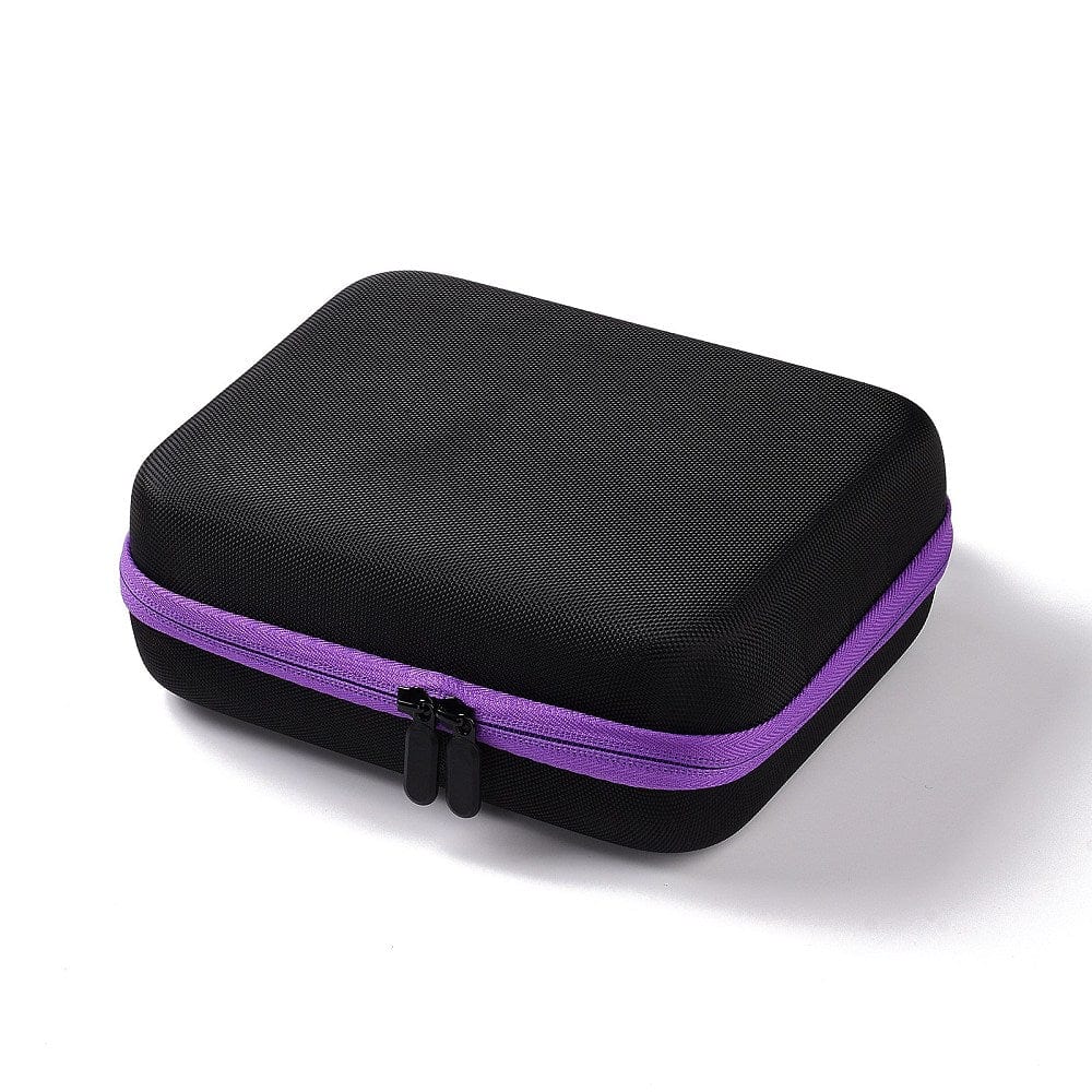 Bærbar Opbevaringstaske Med 30 Beholdere, Silikonetragt & Klistermærker - Uniq Perler - 113730