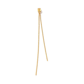Rückschlagventil mit Kette - 18K Vergoldet Messing (96mm), 2 Stück - Uniq Perler - 113656