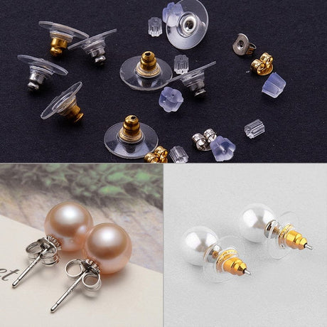 Bagstopper Sæt - Forskellige Modeller (10 Par) - Uniq Perler - 838483