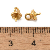 Bail - 18K Langtidsholdbar Forgyldt Messing (7mm) 8 stk - Uniq Perler - 120237