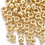 Bail/Hemp Til Vedhæng, Plastik, 9x4x6mm, 6 stk. - Uniq Perler - 112261