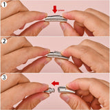 Bajonetlås – Stål Vandfast (30mm) - Uniq Perler - 117807