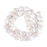 Barok Keshi Ferskvandsperler – Hjerteformede (10~13mm) - Uniq Perler - 