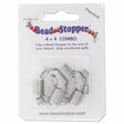 Bead Stoppers - Holder Til Snor, 8 Stk Af 2 Størrelser - Uniq Perler - 611546