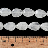 Bjerg Krystal Perler– Dråber (18 mm) 2 stk. - Uniq Perler - 120206