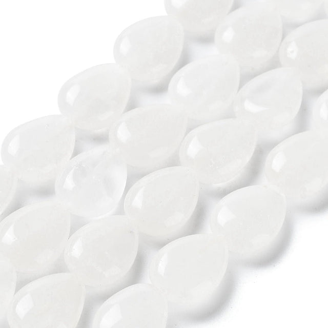 Bjerg Krystal Perler– Dråber (18 mm) 2 stk. - Uniq Perler - 120206