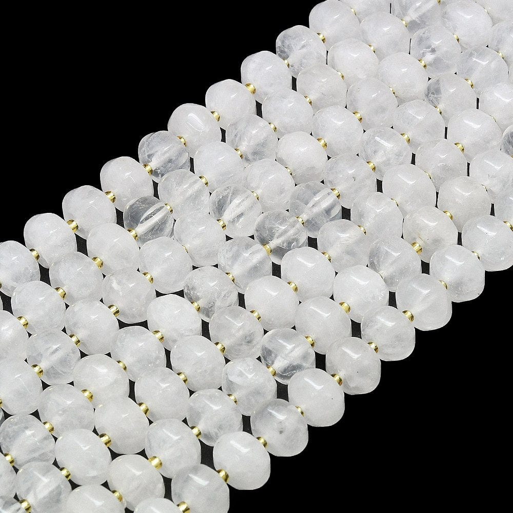 Bjerg Krystal Perler – Klar Krystal (12x8mm) - Uniq Perler - 115770