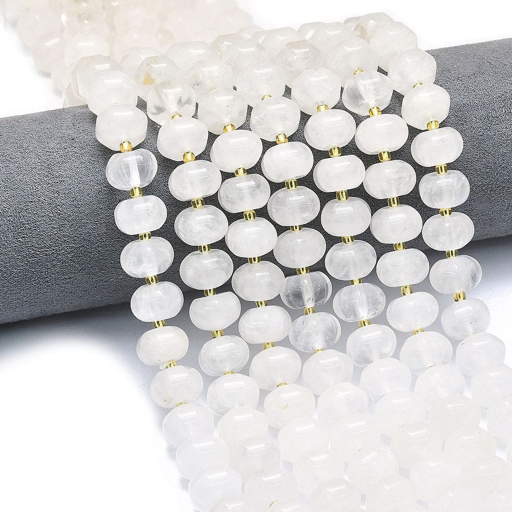 Bjerg Krystal Perler – Klar Krystal (12x8mm) - Uniq Perler - 115770