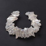 Bjergkrystal – Elektroplated, Gradueret (15–30mm) - Uniq Perler - 113760