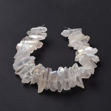 Bjergkrystal – Elektroplated, Gradueret (15–30mm) - Uniq Perler - 113760