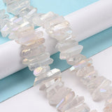 Bjergkrystal – Elektroplated, Gradueret (15–30mm) - Uniq Perler - 113760