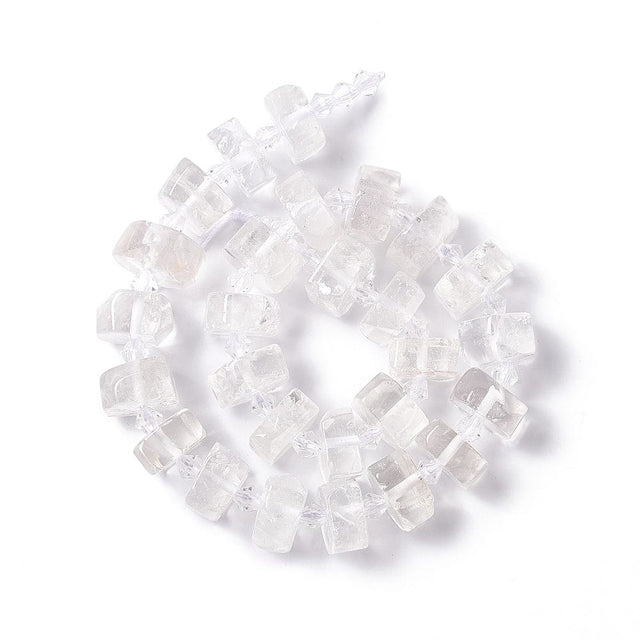Bjergkrystal – Klar, Nuggets (8–14mm) - Uniq Perler - 112443