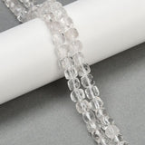 Bjergkrystal – Mange Facetteret Kube Form (6 - 7x6 - 7mm) - Uniq Perler - 115244