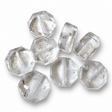 Bjergkrystal Perle – Klar, Kantet (8–16mm) 1 stk. - Uniq Perler - 125694